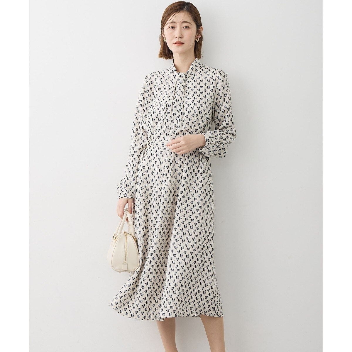 CLASSY.1月号掲載】ウール圧縮スムース サック ワンピース | 23区(23KU