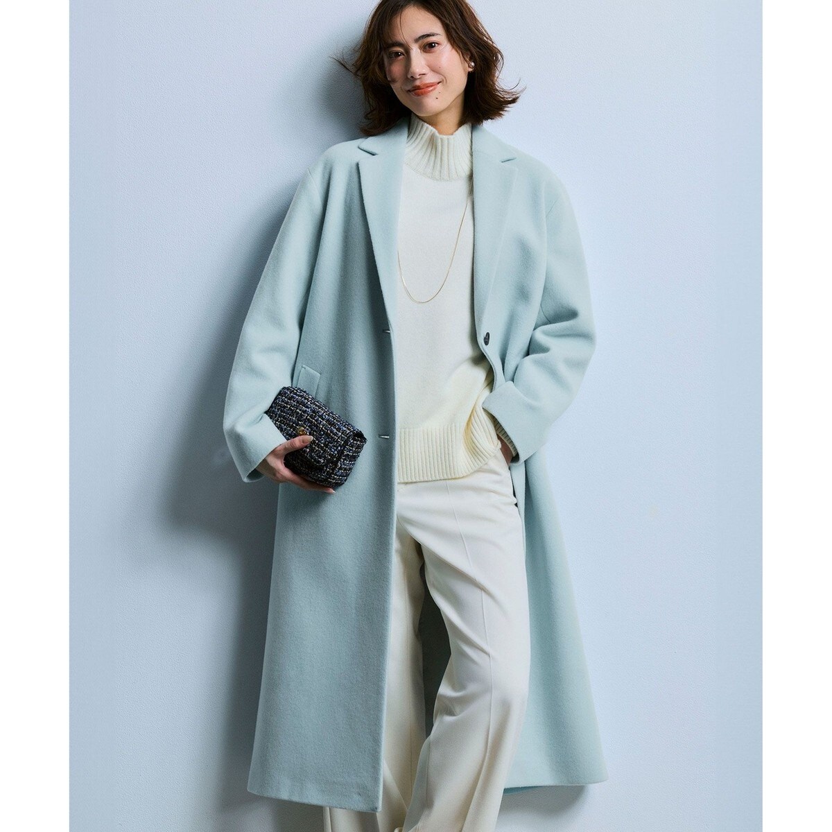 ラムウールリバーロングコート【Sサイズフェア対象】 | ロペ(ROPE