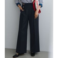 【VERY・Oggi掲載】TWギャバジン ワイドパンツ