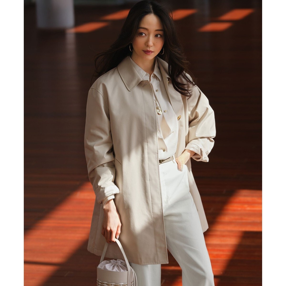 MANTECO WOOLTEN ステンカラーコート | ジャーナルスタンダード