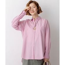 【Oggi掲載・見上愛さん着用】CANCLINI シャーティング ルーズフィットシャツ