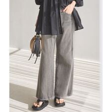 【SLOW/一部店舗限定】ワイドシルエット デニム パンツ