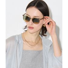 3WAY メタルボール＆チェーン ネックレス