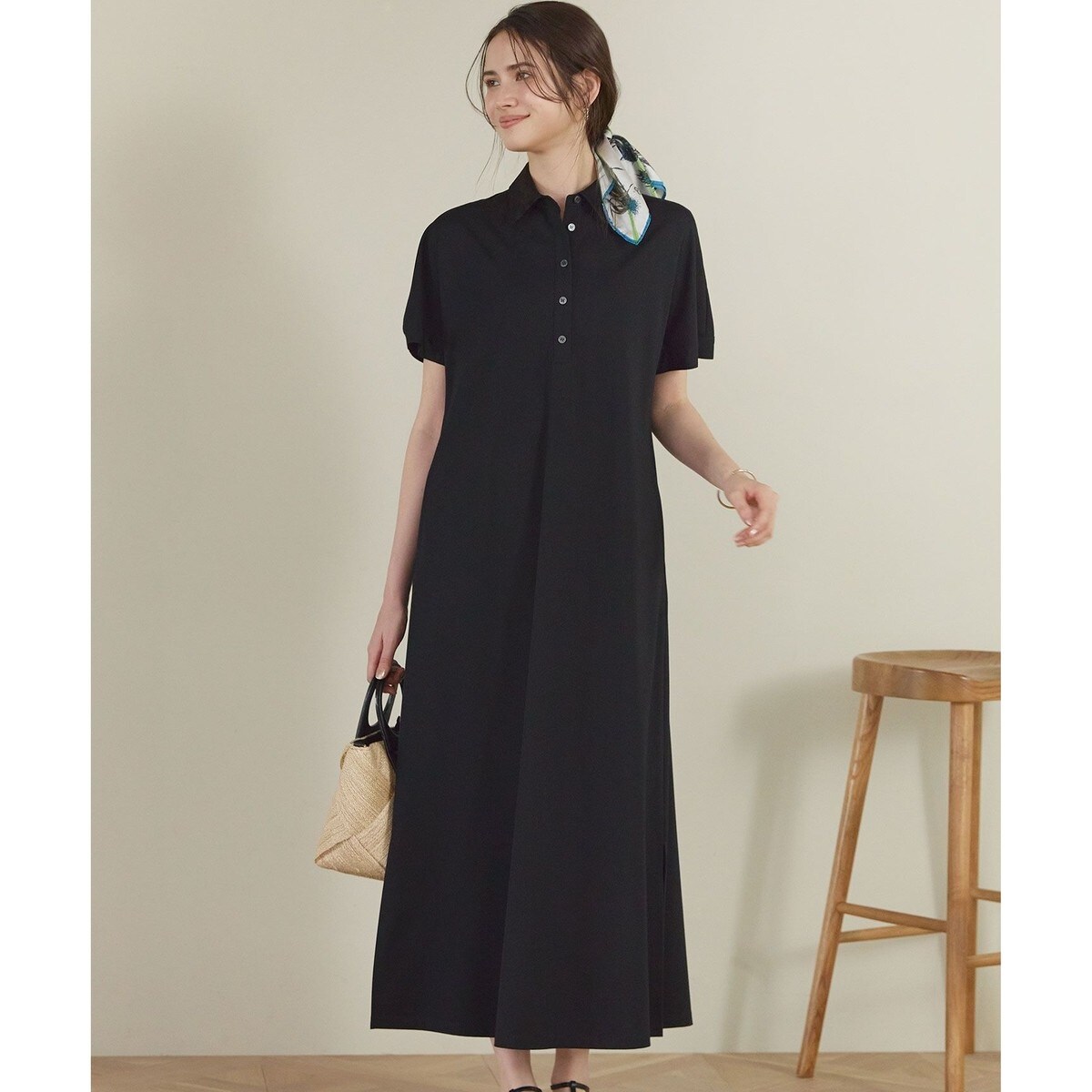 SLOW/一部店舗限定】ファンクショナル ポロ ワンピース | 23区(23KU