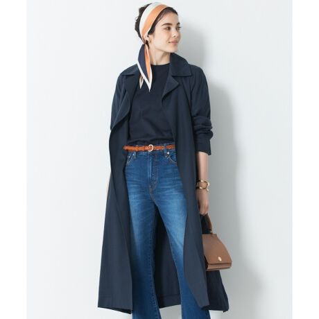 Vintege Soft Twill ラップコート | 23区(23KU 