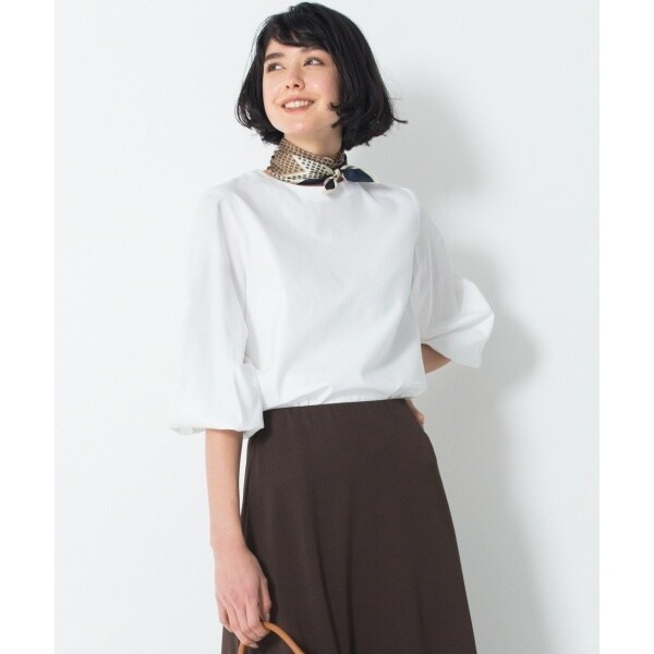 23区★新品★【洗える】CANCLINI デザインスリーブ ブラウス Oggi4月号掲載/洗える】CANCLINI デザインスリーブ ブラウス