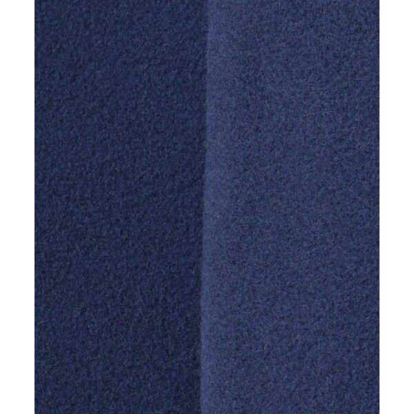 中村アンさん着用】ダブルクロスベロアスタンドカラー コート（番号