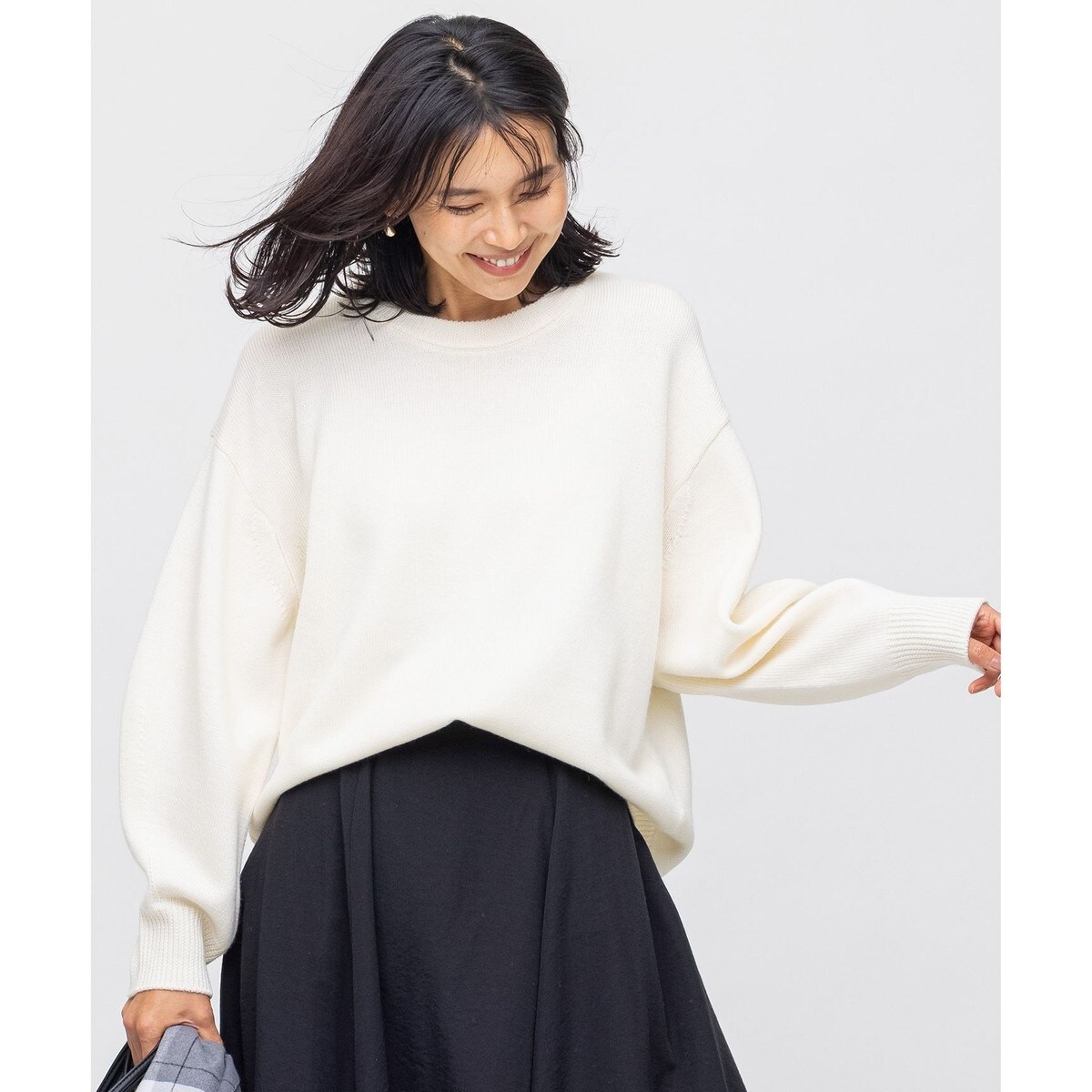 本日限定価格⭐️23区⭐️新品タグ付⭐️ミドルウーステッドウール プルオーバー ミドルウーステッドウール プルオーバー | 23区(23KU) | マルイウェブ