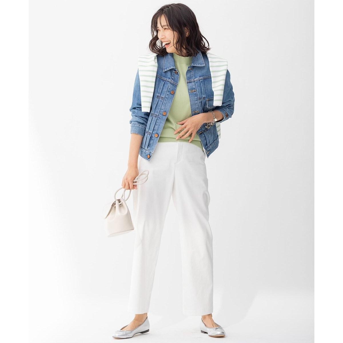 CLASSY.1月号掲載】23区DENIM ストレッチ ジャケット | 23区