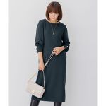 CLASSY.1月号掲載】ウールブレンド パール ニットワンピース | 23区 