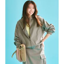 洗える】テンセルナイロンストレッチ MA-1 ブルゾン | 23区(23KU 