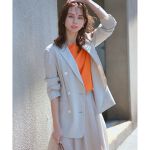 STORY7月号掲載】リネンレーヨンストレッチ ダブル ジャケット | 23区 