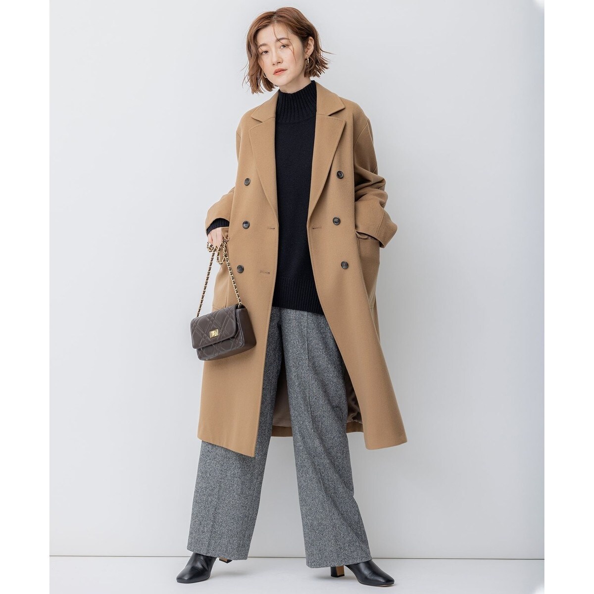 LOROPIANA(ロロピアーナ) スーパー ウール チェスターコート | 23区