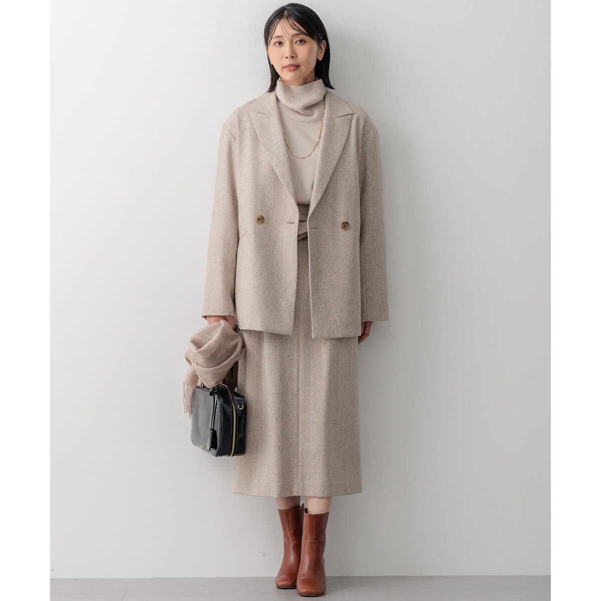 ピュアカシミヤ タートルネック ニット | 23区(23KU) | マルイウェブ