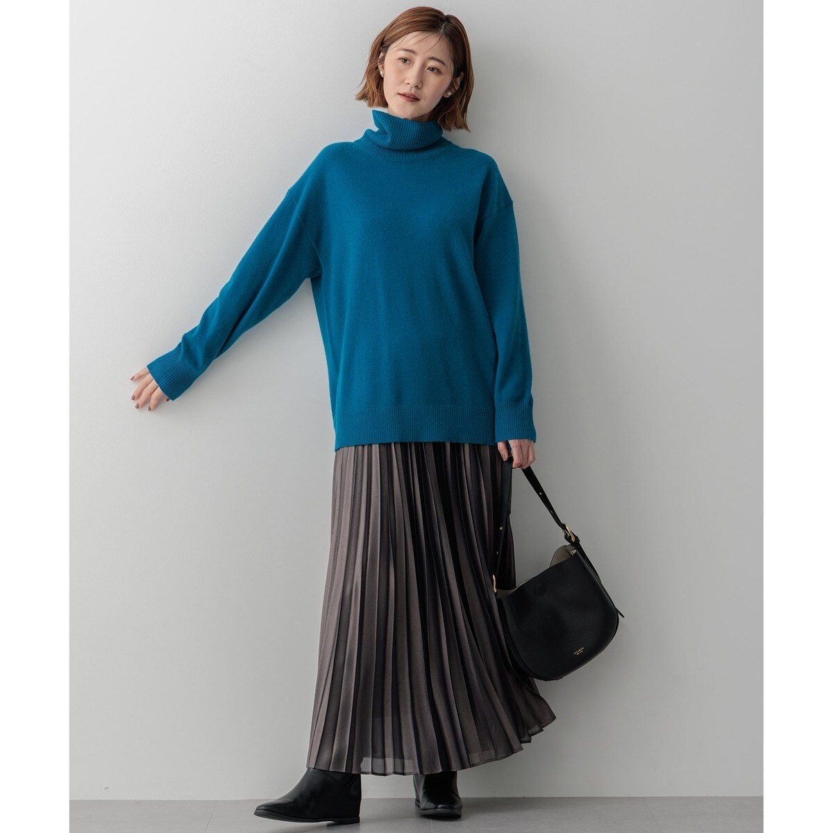 ピュアカシミヤ タートルネック ニット | 23区(23KU) | マルイウェブ