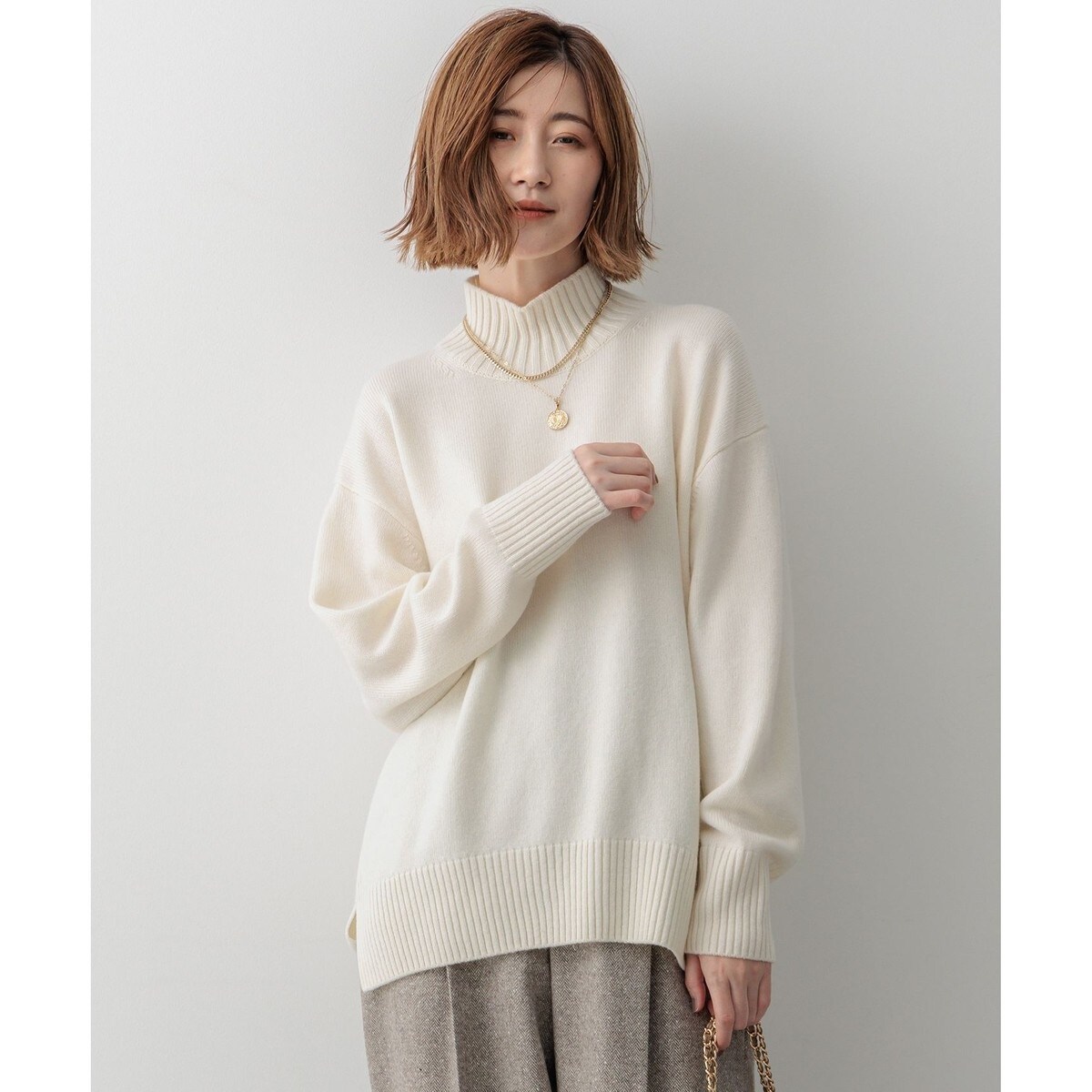 洗える】ダブルフェイス プルオーバー ニット | 23区(23KU) | マルイ