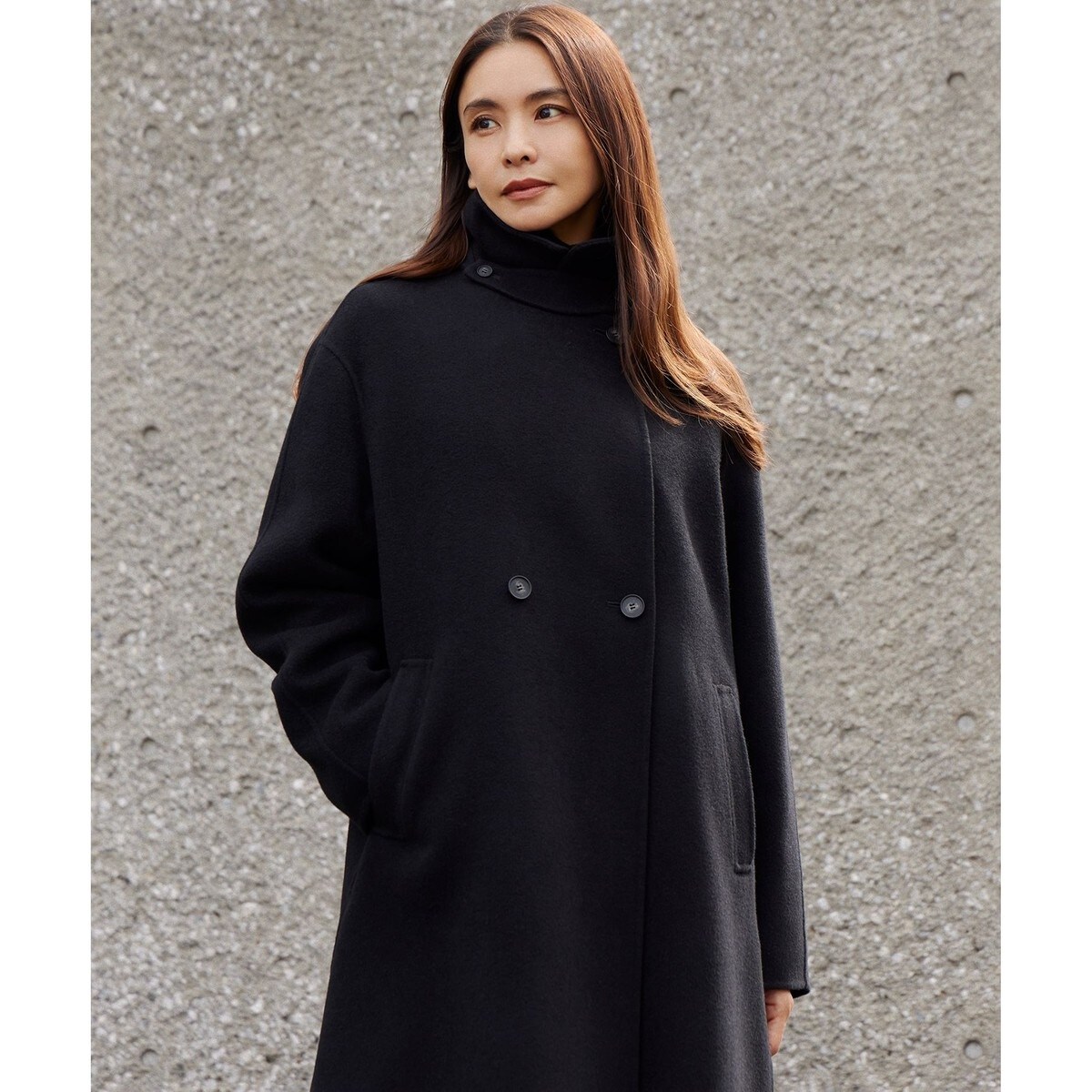 滝沢眞規子さん着用/Oggi掲載】MANTECOPure リバーコート | 23区(23KU