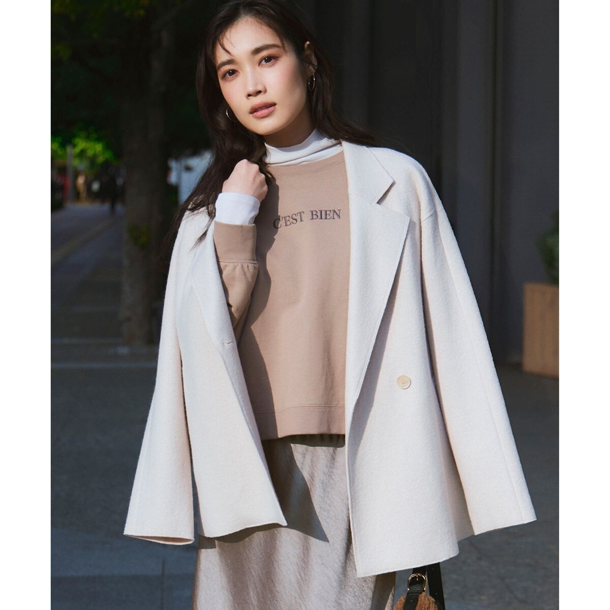 【Oggi4月号掲載/一部店舗限定】Armor-lux 5分袖 ボーダー カットソー 23区｜【Oggi4月号掲載/一部店舗限定】Armor-lux 5分袖 ボーダー