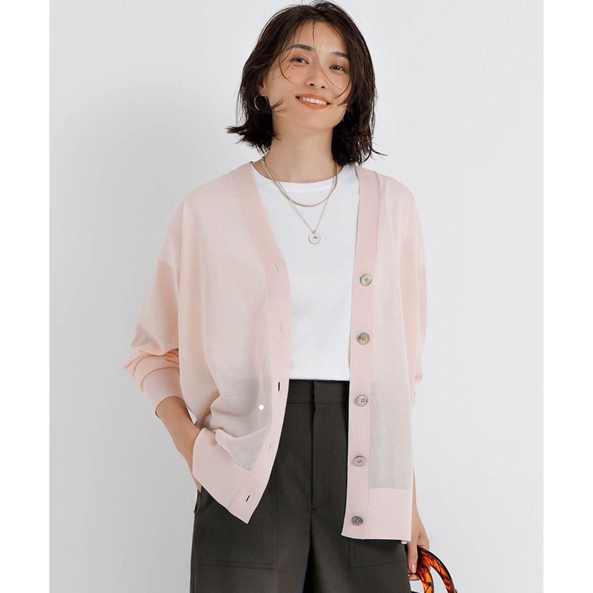 洗える】カシミヤブレンド ニット カーディガン | 23区(23KU) | マルイ