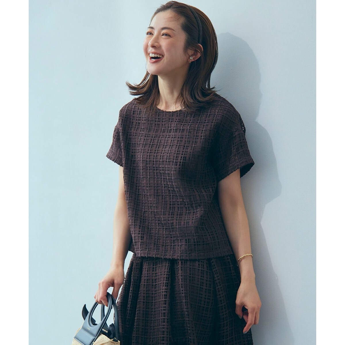 23区 - 極美品 23区 チェック シャツ ALBIATE 2way コットン