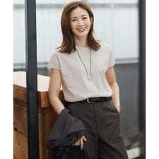 【汗じみ防止/速乾性】フレンチスリーブ  IT Tシャツ