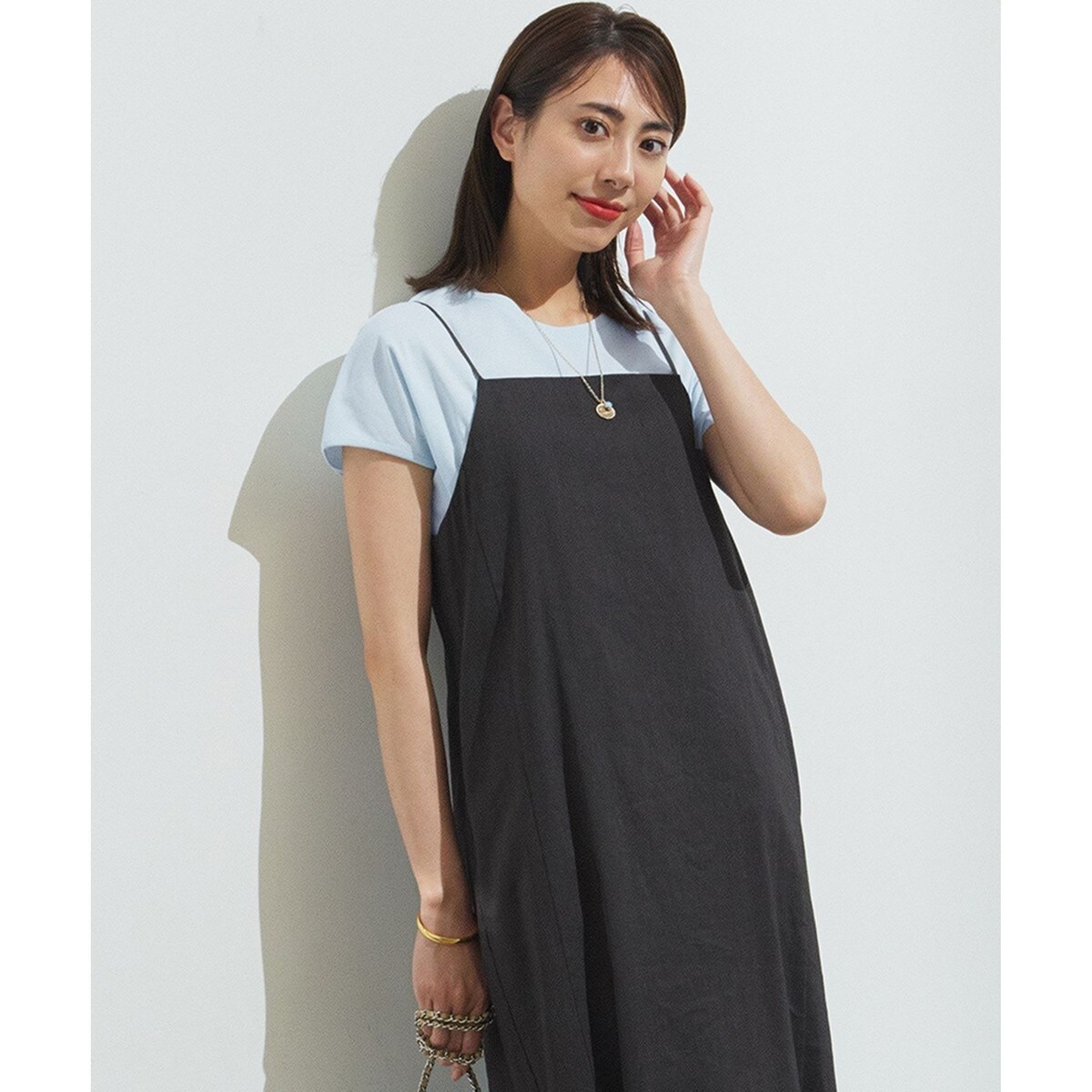 23区❤︎ ALBINI ジャージー フレンチスリーブ Tシャツ ￥9,900 ALBINIジャージー フレンチスリーブ Tシャツ | 23区(23KU