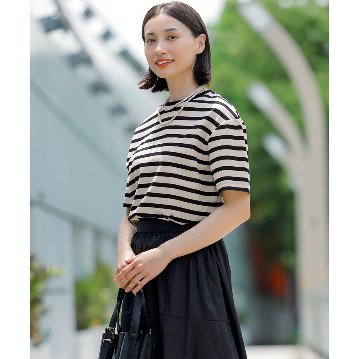 【洗える】サテンアムンゼン Tシャツ 洗える】サテンアムンゼン Tシャツ | 自由区(JIYU-KU) | マルイ