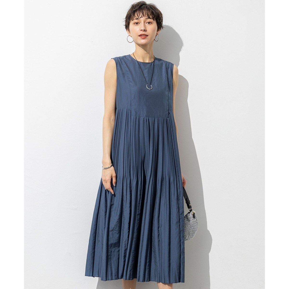 APPLAUDIR】チュールプリーツ ドレス | 23区(23KU) | マルイウェブチャネル