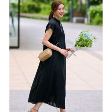 一部店舗限定/接触冷感/洗える】ラミータンブラー フレンチスリーブ 