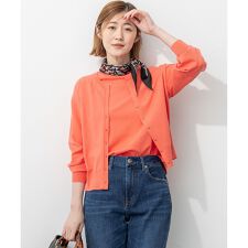 23区(23KU)の【洗える/吊り干しOK】ヴィスコースストレッチ Vネック ニットカーディガン