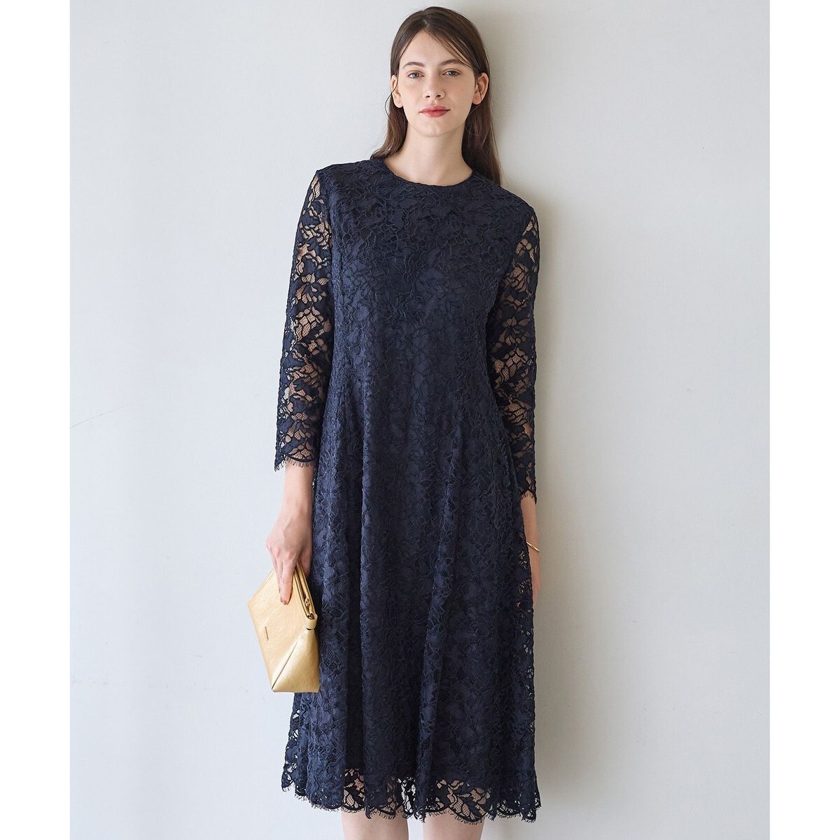 APPLAUDIR】チュールプリーツ ドレス | 23区(23KU) | マルイウェブチャネル