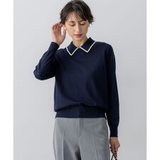 【洗える】ウーステッドウール ポロニット