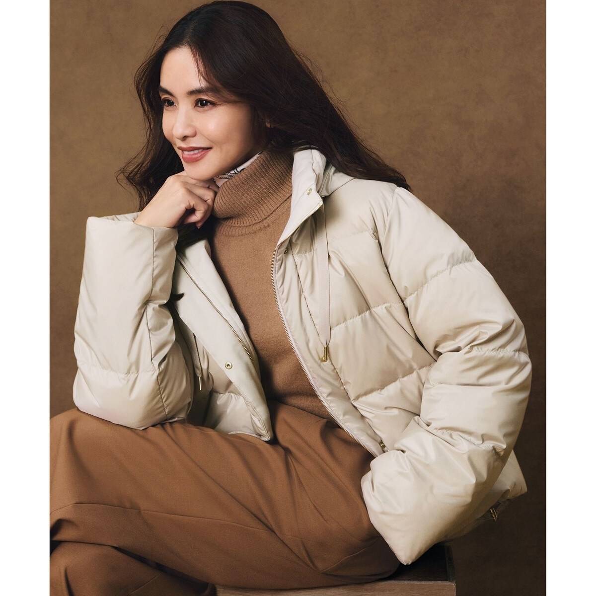 洗える/撥水加工】シレータフタ コンパクト ダウンコート | 23区(23KU