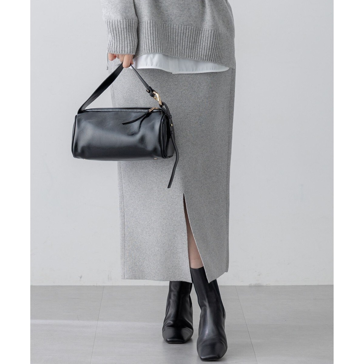 VERY掲載/洗える】カシミヤブレンド Iライン ニットスカート | 23区