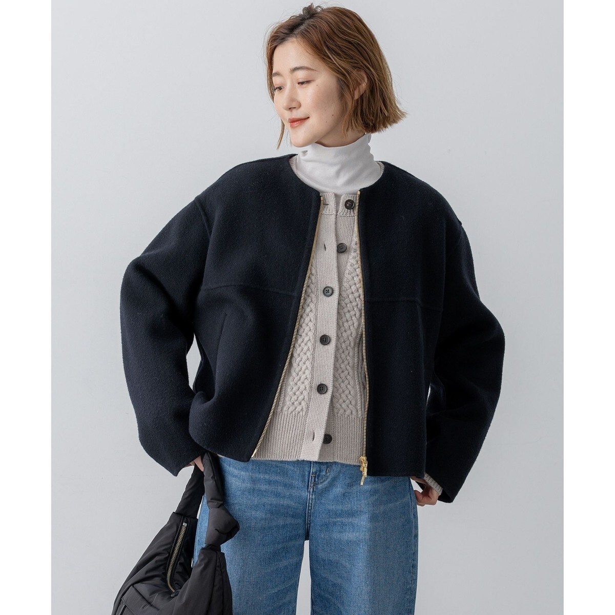 MANTECOリバー ショート コート | 23区(23KU) | マルイウェブ