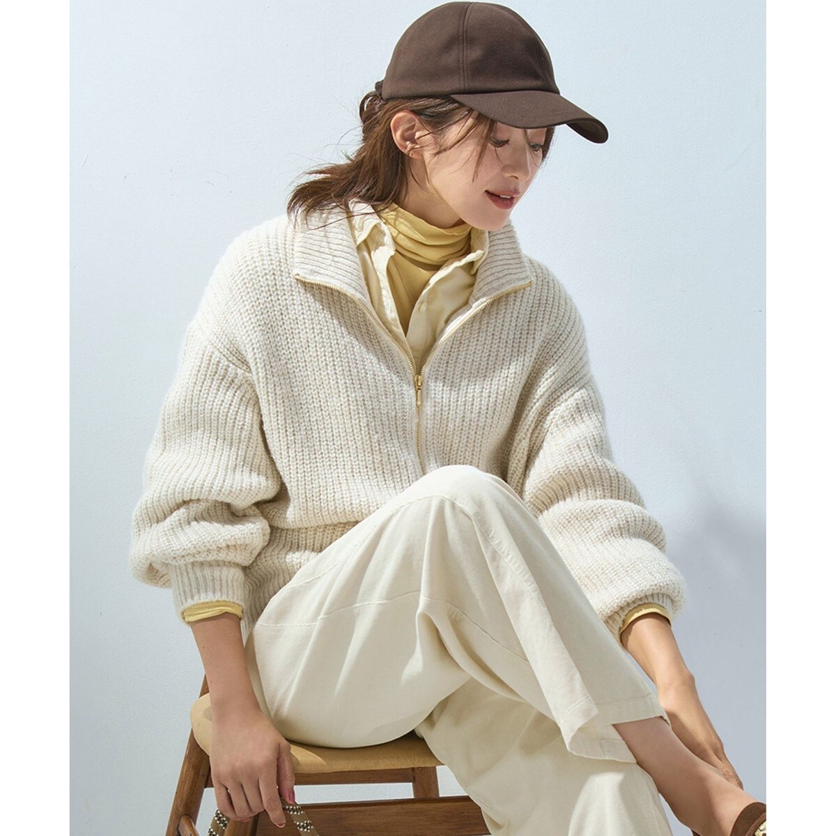 【23区】【中村アンさん着用】ライトタッサー フーデットジャケット 中村アンさん着用】ライトタッサー フーデットジャケット(番号2D34