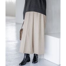 ラメミックスツイード クロップド パンツ