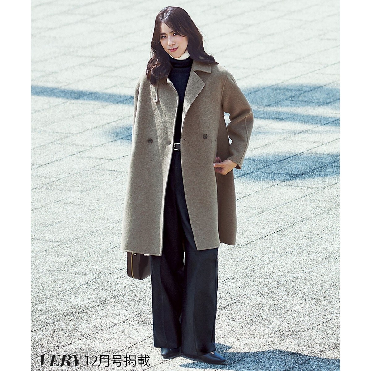 滝沢眞規子さん着用/Oggi掲載】MANTECOPure リバーコート | 23区(23KU