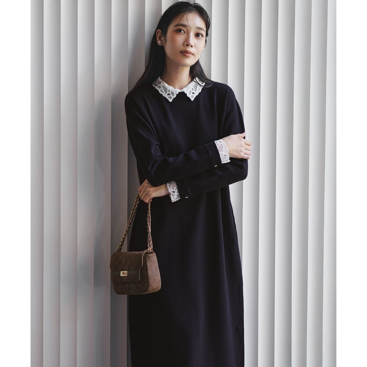 ロングワンピース【Leilian WHITE LABEL】 | レリアン プラスハウス