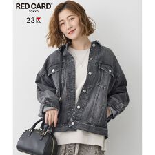 【一部先行予約/RED CARD TOKYO×23区】オーバーサイズ デニム ジャケット