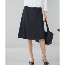 【セットアップ着用】ファインネスウール フレア スカート