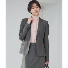 【セットアップ対応】ファインネスウール 一つ釦 ジャケット