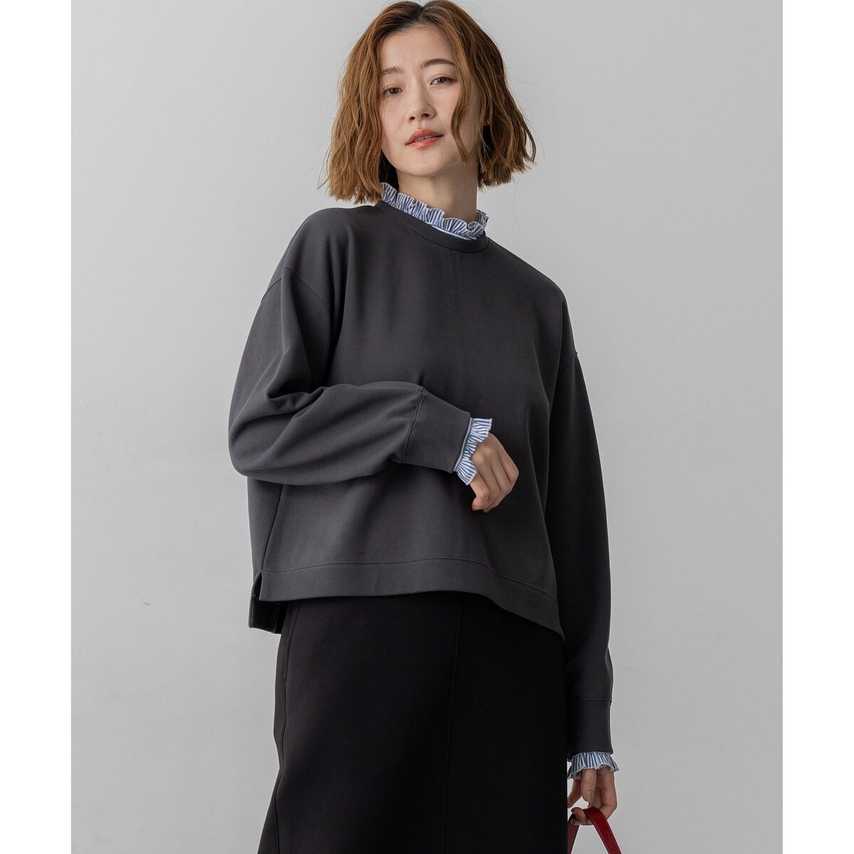 モメソセ☆☆アズノウアズオオラカ ベアロイドトレーナー ブラック サイズ5 大きいサイズ】ベアロイド☆トレーナー | アズノゥアズオオラカ(AS