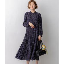 ランダムドットプリント ワンピース