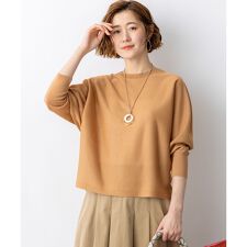 シャイニーシアー ドルマン ニット