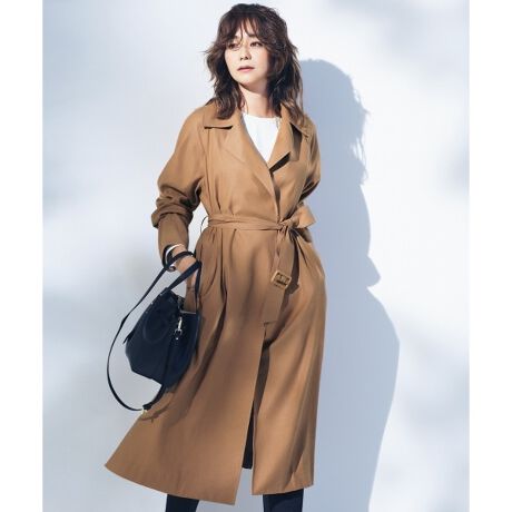 Vintege Soft Twill ラップコート | 23区(23KU  