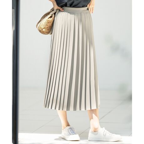 スムースプリーツツイル スカート | 23区(23KU) | マルイウェブチャネル 