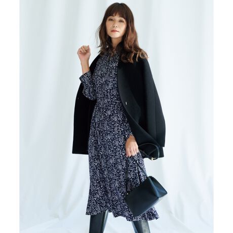 中村アンさん着用】ブルームフルータープリント ワンピース（番号  