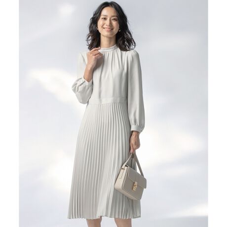 洗える】クリスタルアムンゼン ウエスト切り替え ワンピース | 23区 
