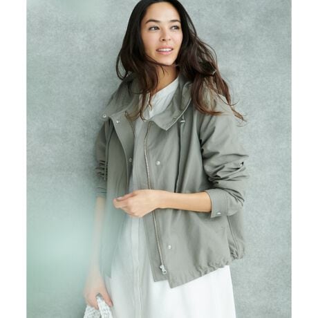 ライトタッサー フーデットブルゾン | 23区(23KU) | マルイウェブチャネル 